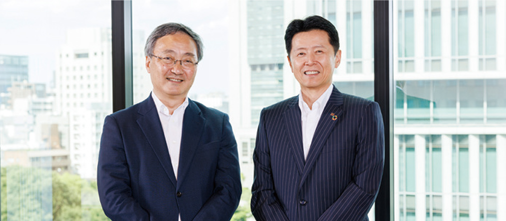 Photographs of Takeshi Shibusawa and Tokuharu Nakamura