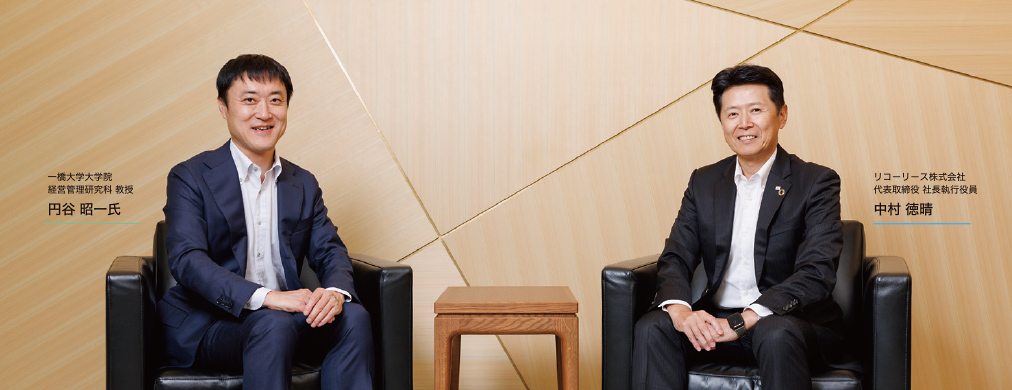 円谷昭一氏と中村徳晴の写真